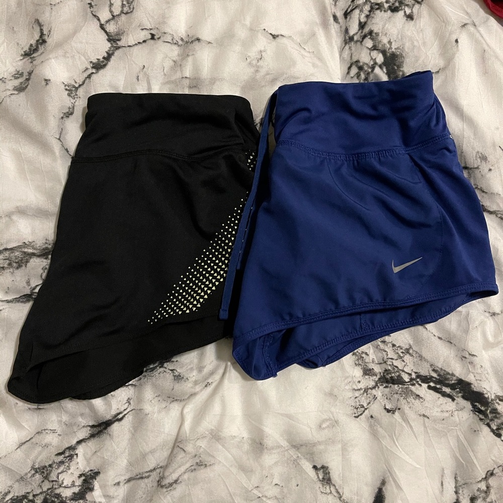 Nike and rebook athletic shorts